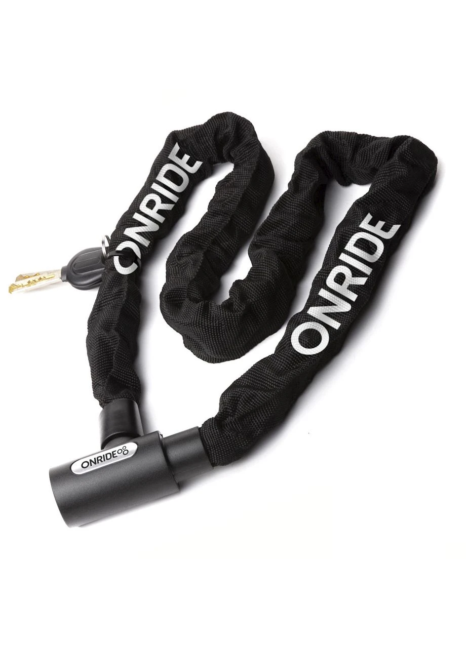 Замок Tie Lock Superior 30 загартований ланцюговий, під ключ, 6x1000 мм Onride (386508051)
