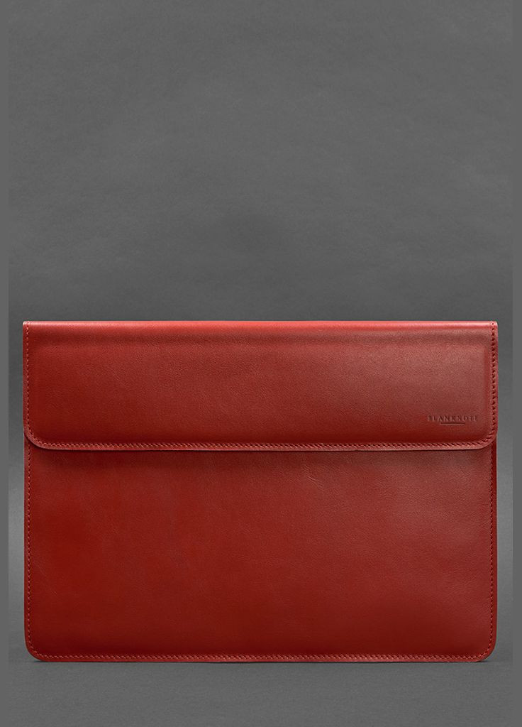 Шкіряний чохол-конверт на магнітах для MacBook Pro 16" Червоний (A-028892) BlankNote (329743007)