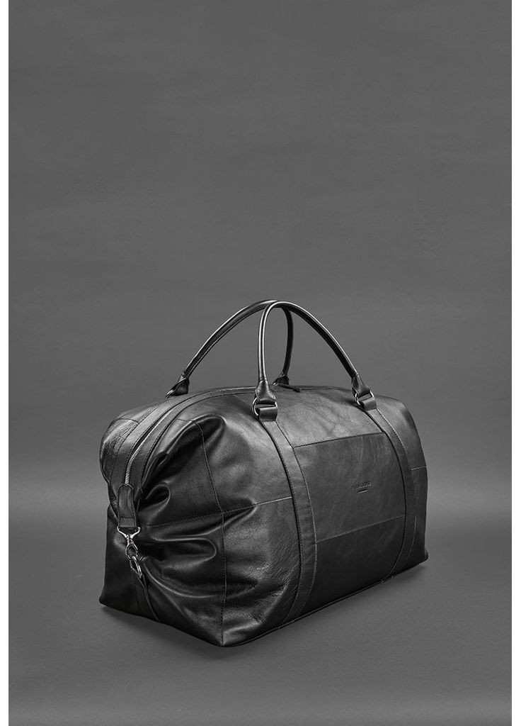 Кожаная дорожная сумка черная BlankNote (348359255)