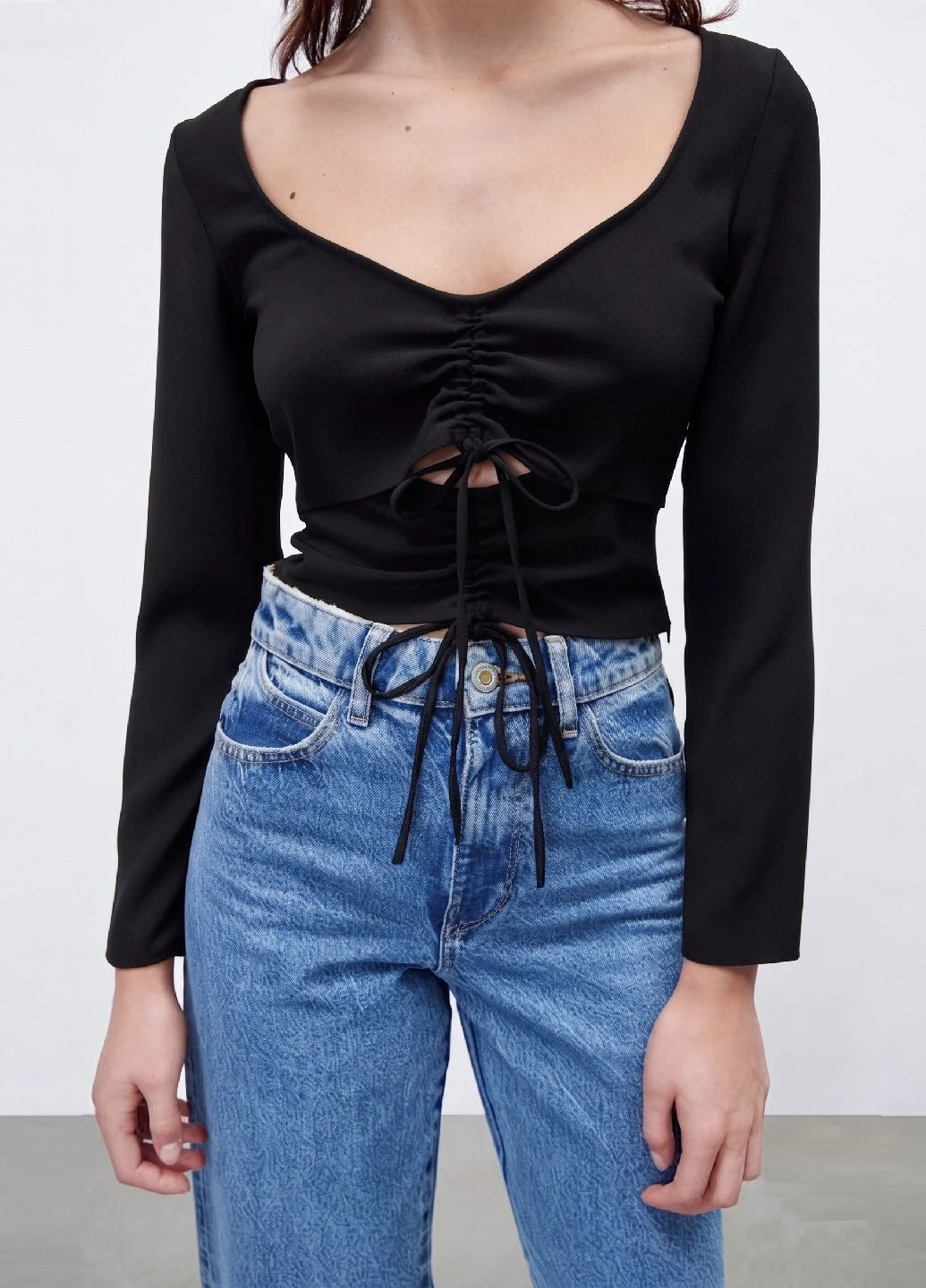Топ укороченный Zara (402123857)