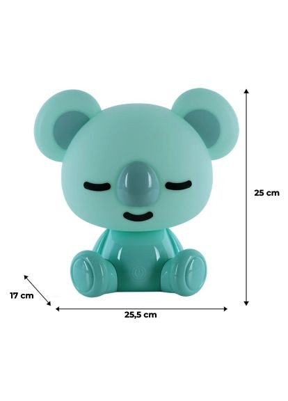 Ночник Светильник LED с аккумулятором Koala, (K24-491-2-4) Kite Світильник LED з акумулятором Koala, зелений (367830898)