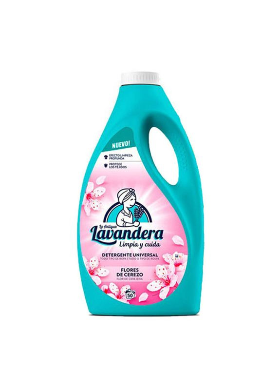 Рідкий засіб для прання 2.5 л (50 прань) Flores de Cerezo (4pz) La Antigua Lavandera (338224742)