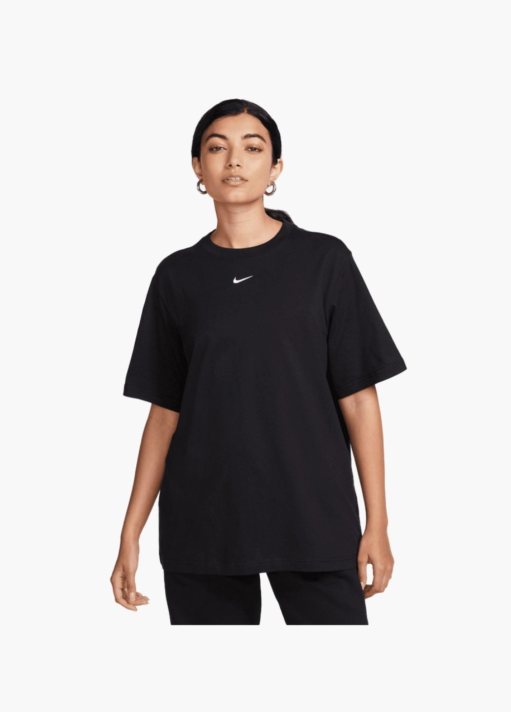 Футболка жіноча Nsw Essential Black FD4149-010 Nike - (326783863)