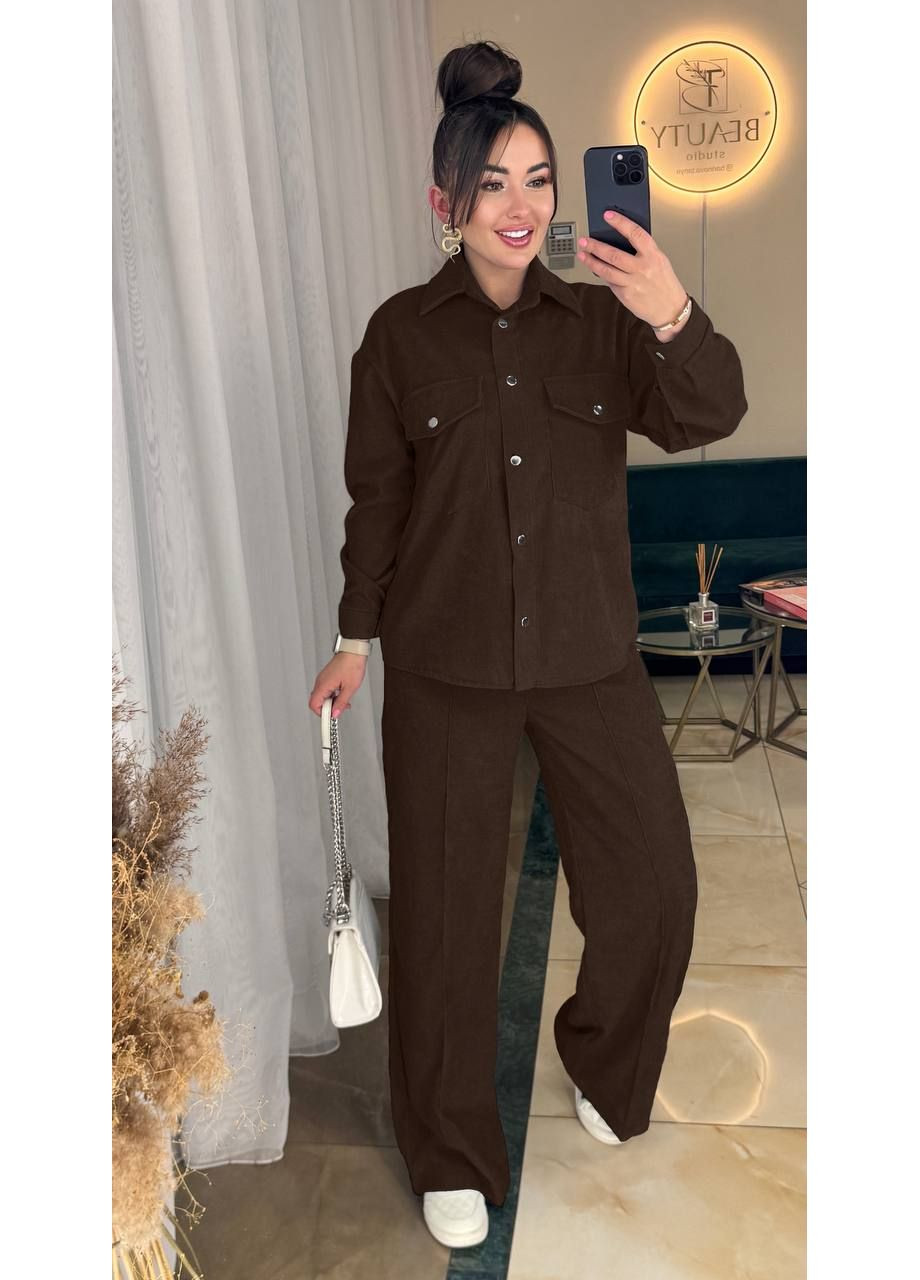 Костюм з мікровельвету — ЗАМІРИ В ОПИСІ DK/DL Мода без кордонів (365822711)