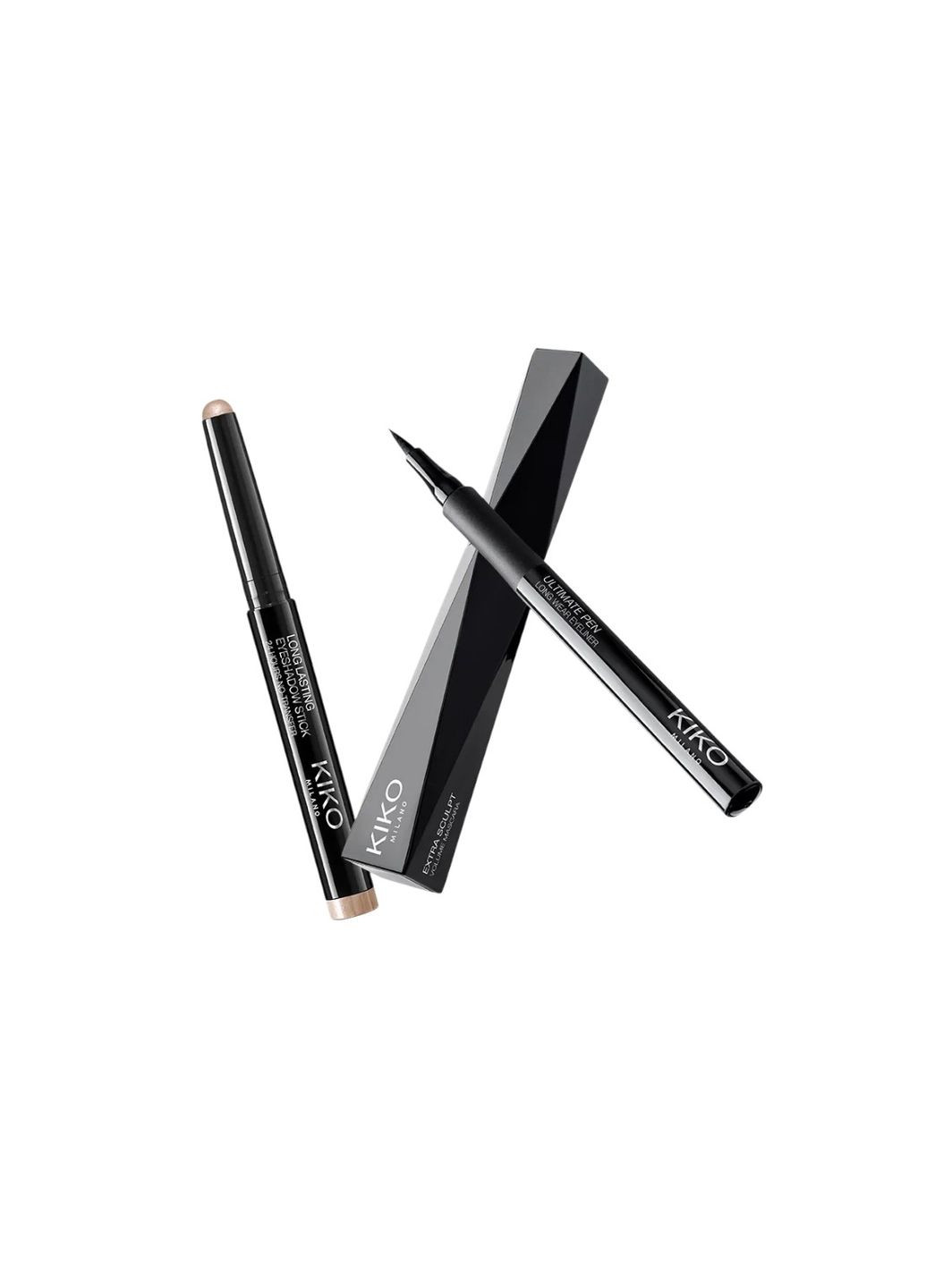 Подарунковий набір: тіні 1,6 г, туш 11 мл, підводка для очей 1 мл Holiday Wonderlights Blink Of Beauty Eyes Gift Set Kiko Milano (316258136)