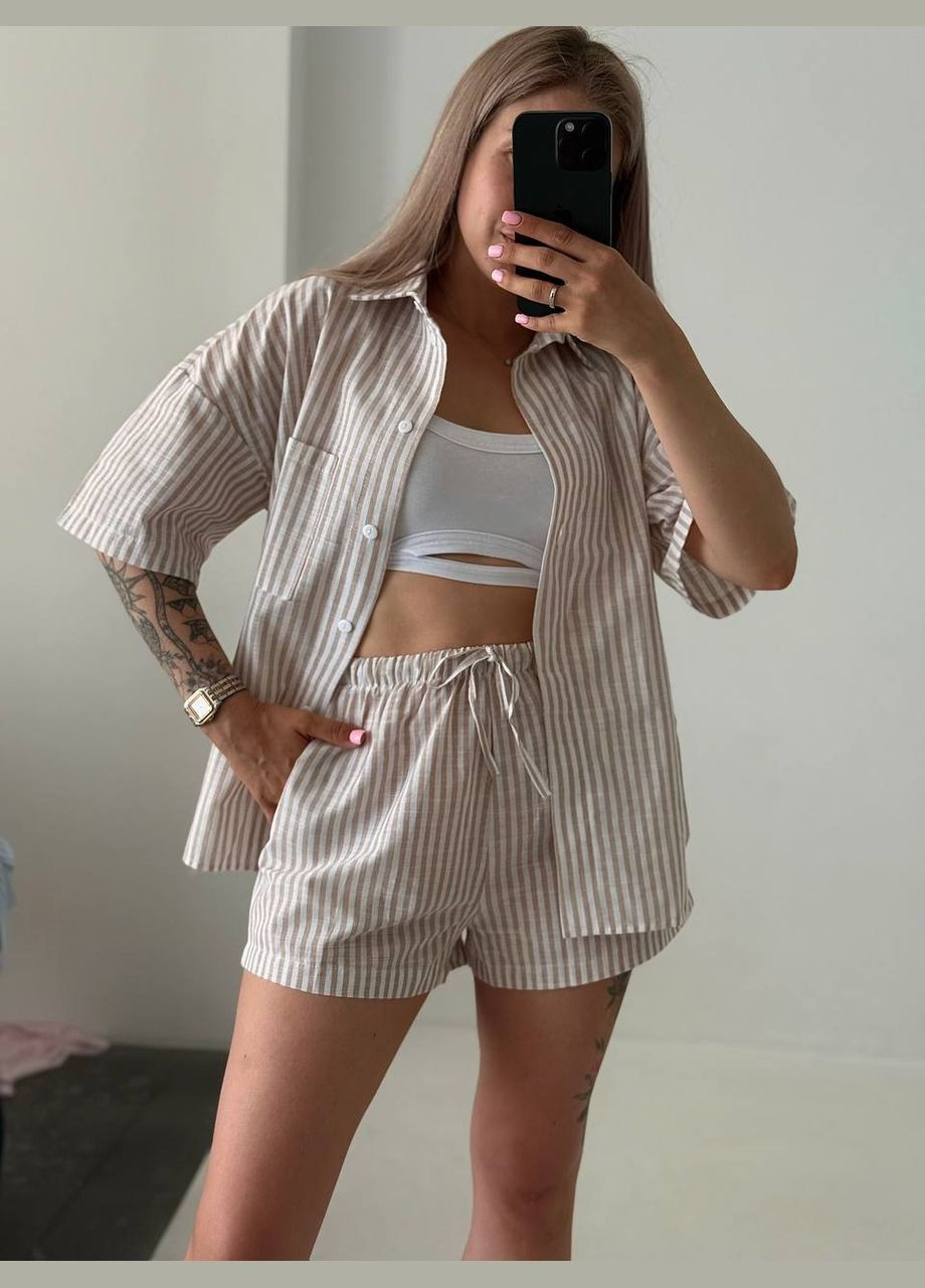 Женский костюм в полоску Гермес (341328573)