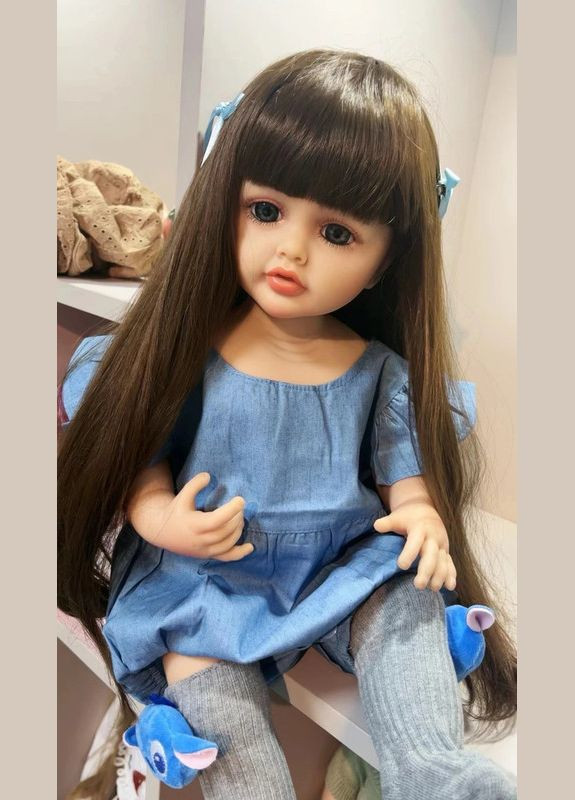 Лялька Амелія Doll Вінілова можна купати Reborn (338426920)