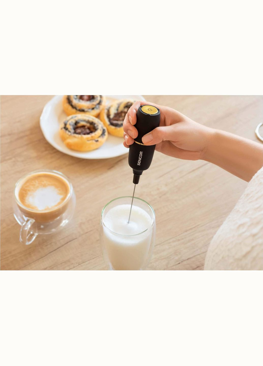 Спінювач молока SMF 1010BK (6721981) Sencor (314975660)