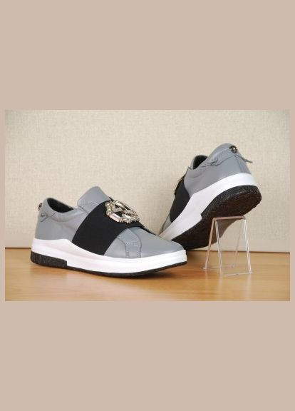 No Brand Туфлі сірий з, — (366704564)