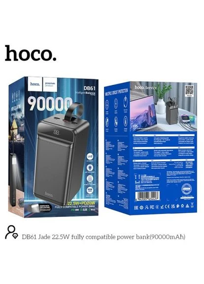 Универсальная мобильная батарея DB61 Jade 22.5W fully compatible 90 000mAh Hoco (388781658)