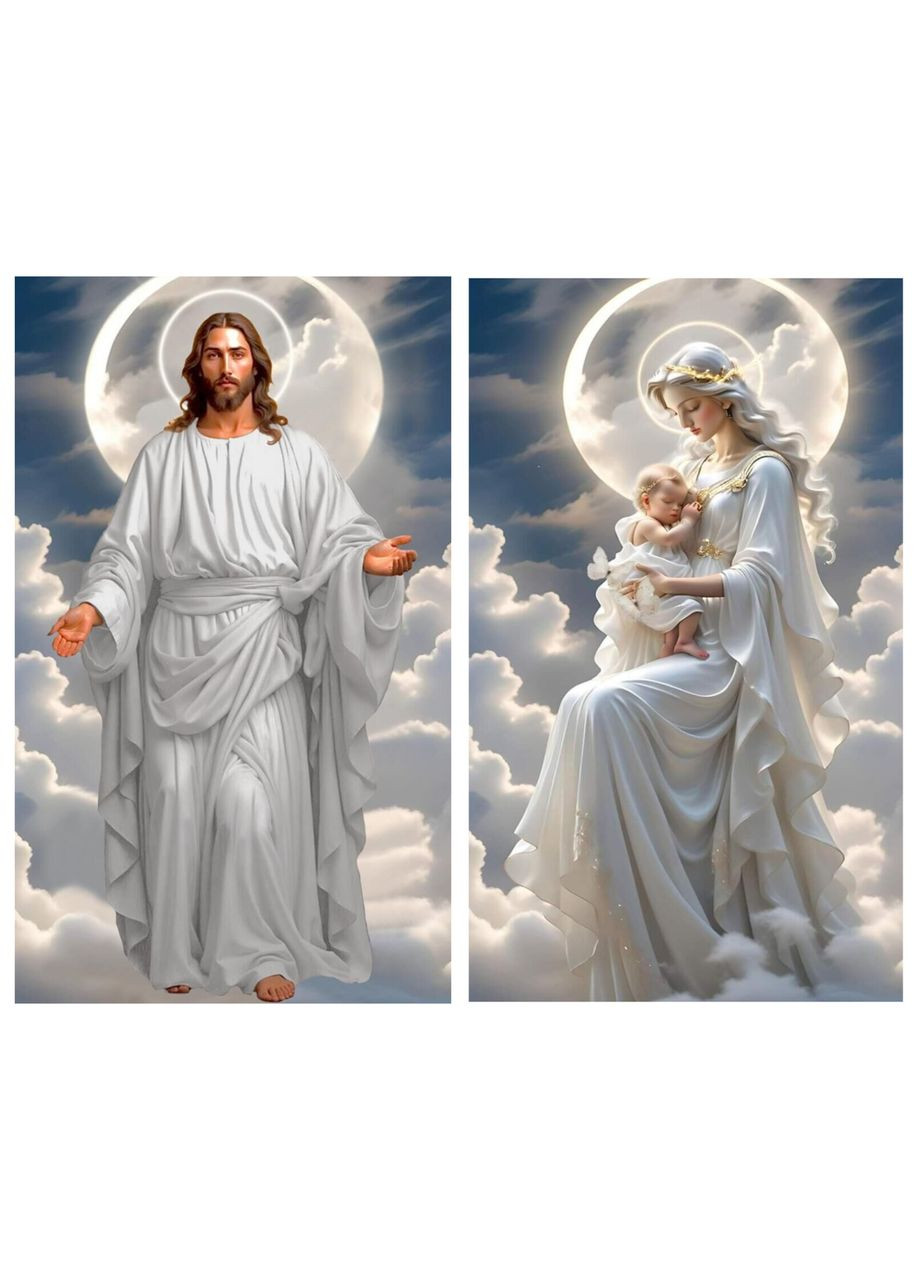 Алмазная мозаика ColorArt Пара икон 2шт 40x70см P02 Color (323224027)