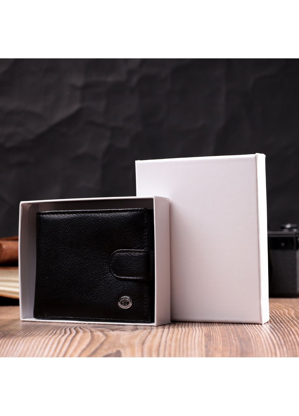 Кожаное мужское портмоне st leather (288188769)