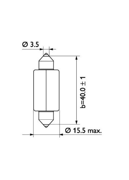 Автолампа 18W Philips (369807365)