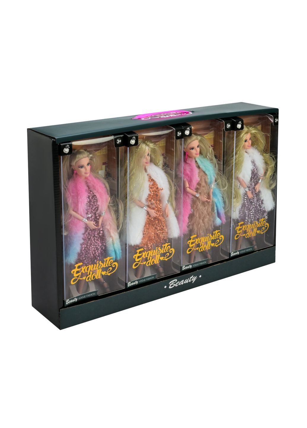 Кукла в модном наряде Exquisite Doll, набор из 8 штук, цена за бокс - No Brand FQ116K5 (371929119)