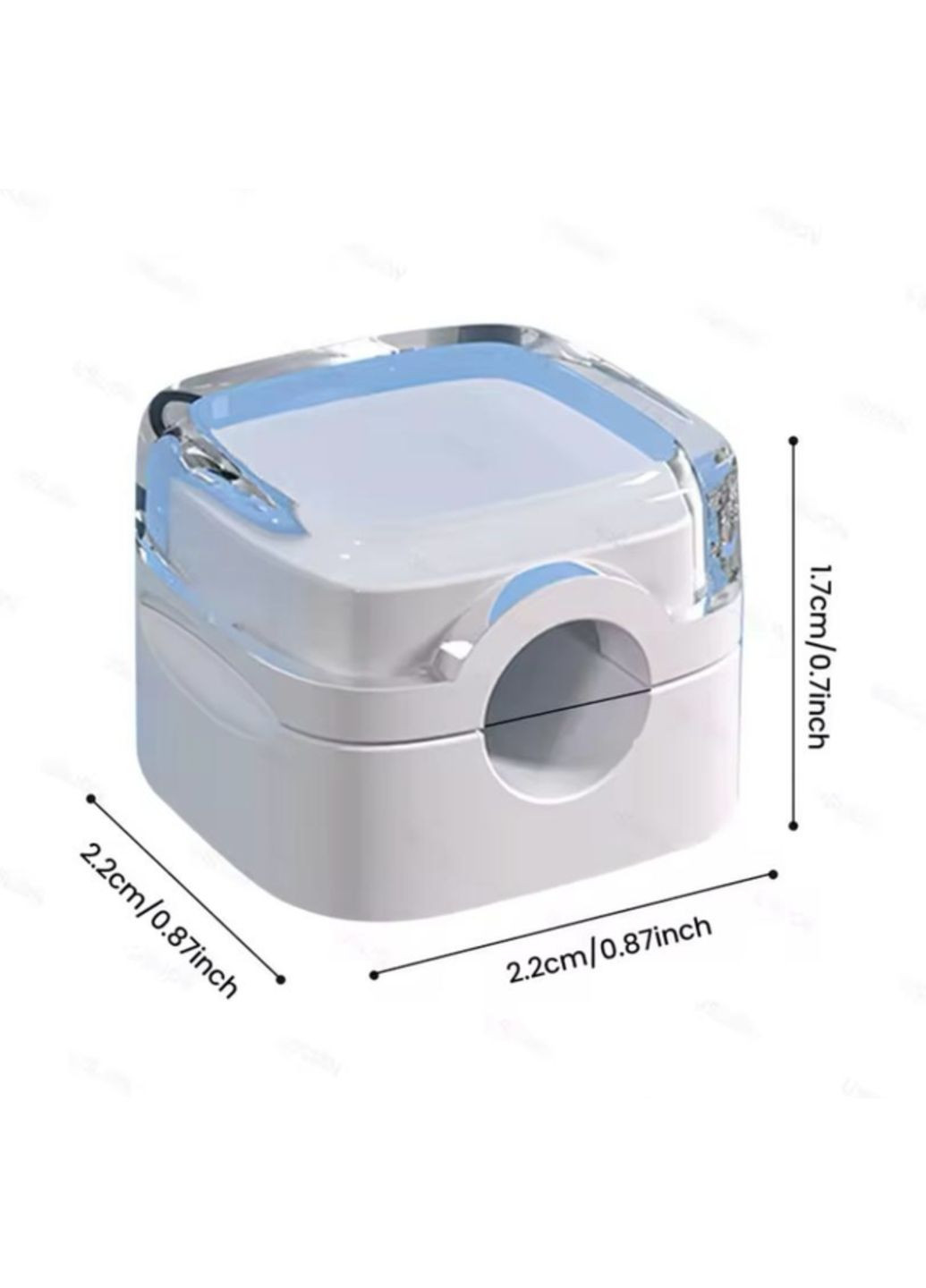 Фиксатор кабеля магнитный органайзер клипса держатель для провода самоклеящийся 6 шт Белый Velcro (340276159)