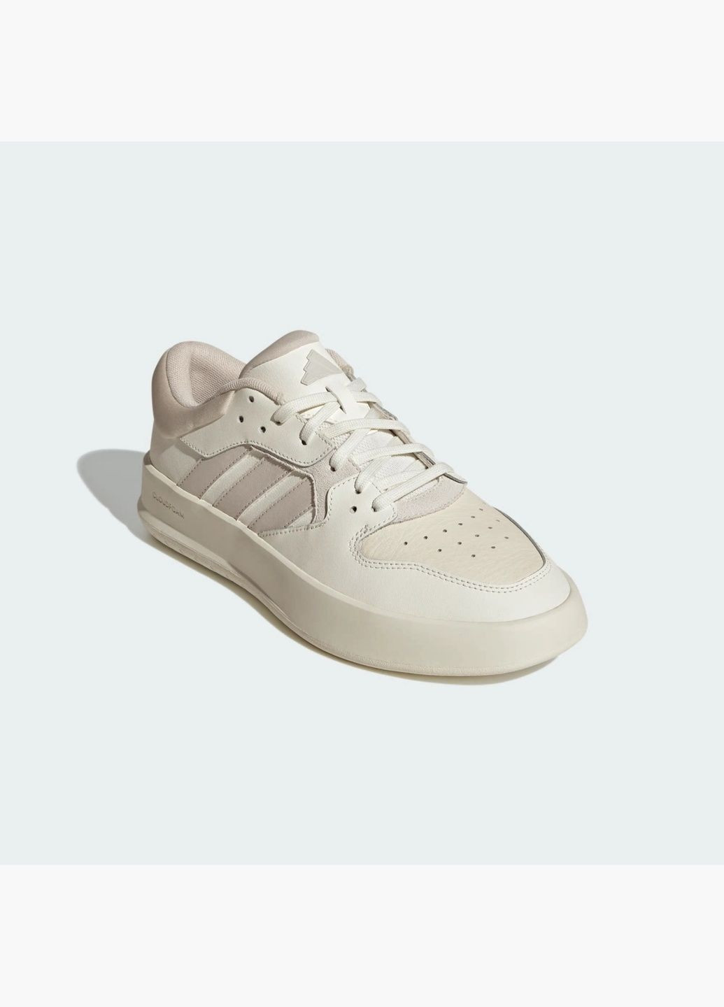Бежевые кроссовки мужские court 24 beige id1252 adidas
