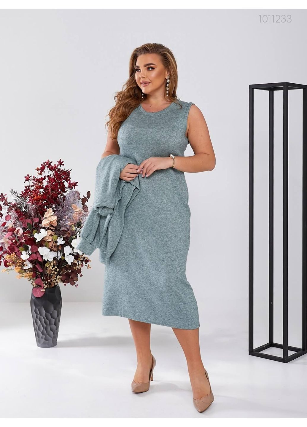 Жіночий костюм Плезір (тіффані) 1011233 Peony (352260803)