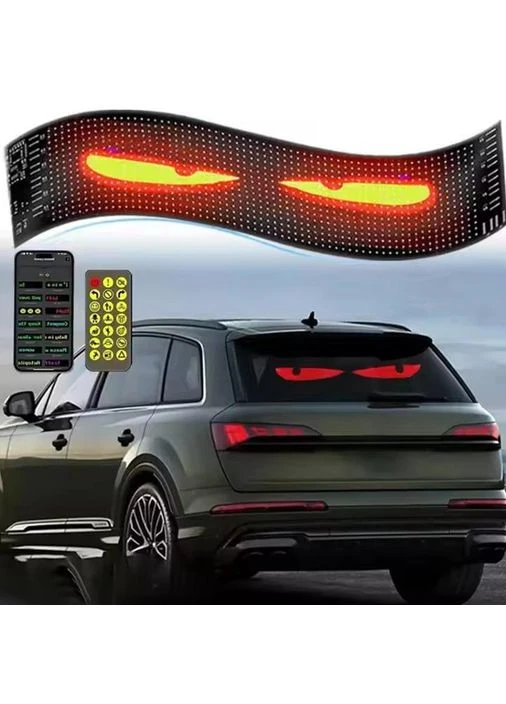 Гнучкий дисплей LED Panel (програмована) APP та з пультом (led 16*144) 133*19,2см Matrix (399934814)