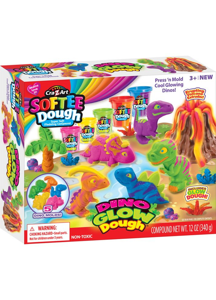 Набір для ліплення Динозаври 14 шт (66603CRA) Cra-Z-Art (323017635)