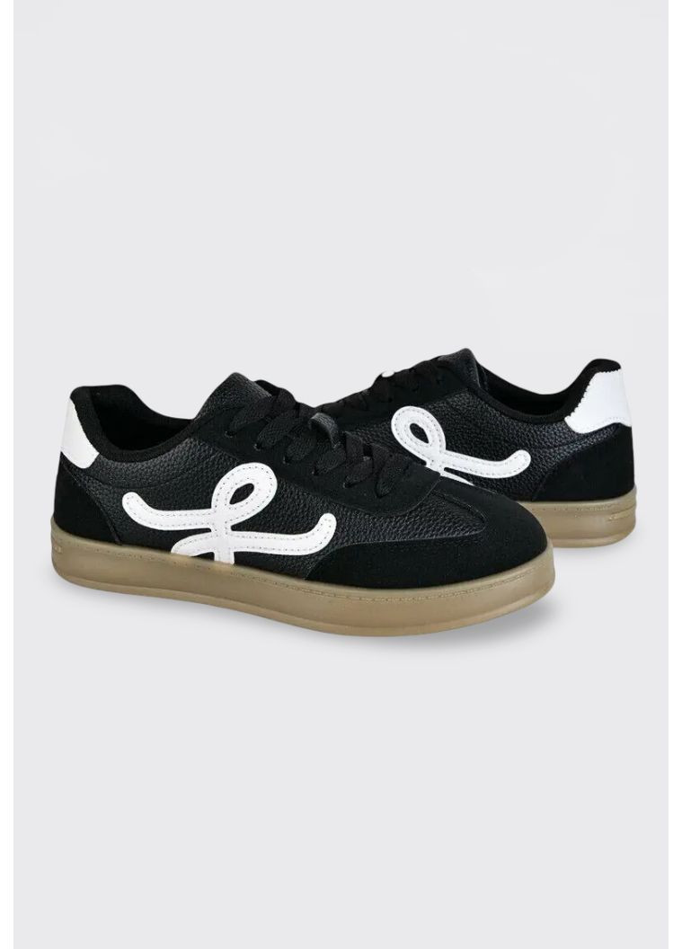 Чорні жіночі кеди чорні демісезонні (234-49) Метелик