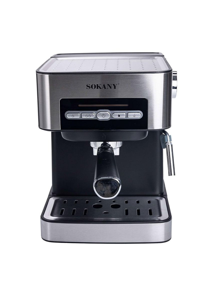 Кофеварка с трубкой для молока 1,6л кофемашина для дома 850 Вт SK-6862 Sokany (371787486)