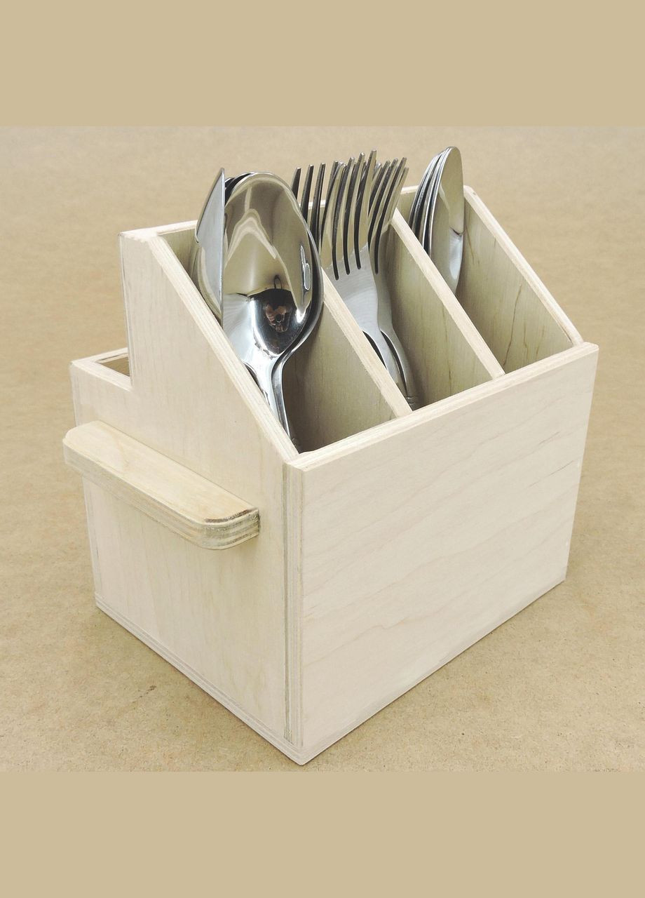 Підставка для столових приладів з дерева Вітелло бланже (ПСП-003001) No Brand (327423134)