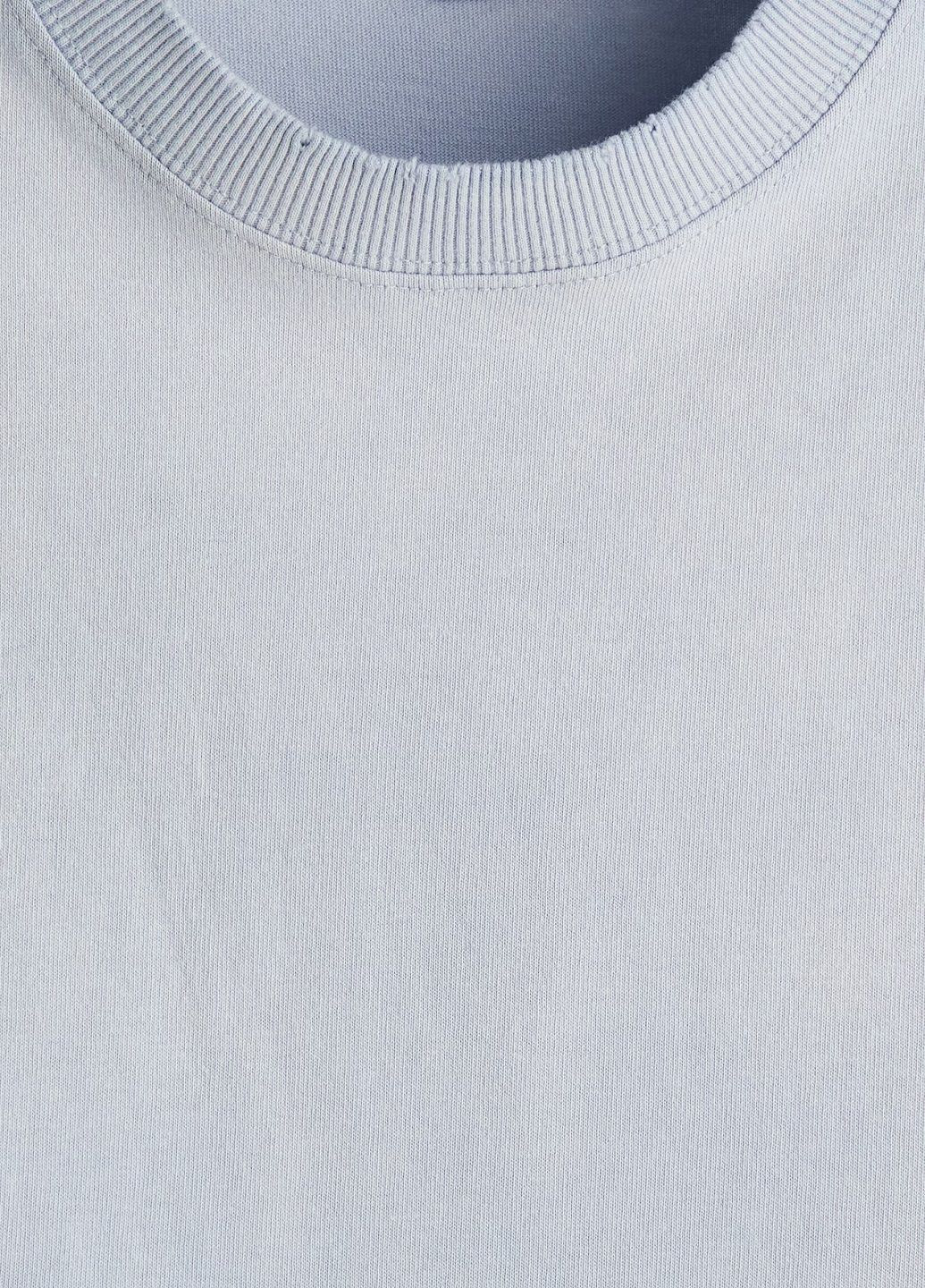 Світло-блакитна футболка H&M