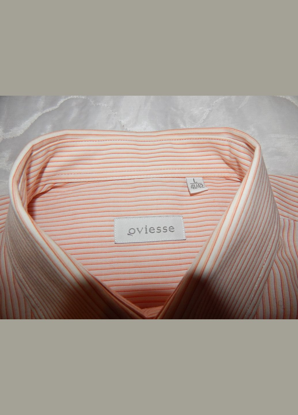 Чоловіча сорочка з довгим рукавом 030ДР р. 50 OVS (315725265)