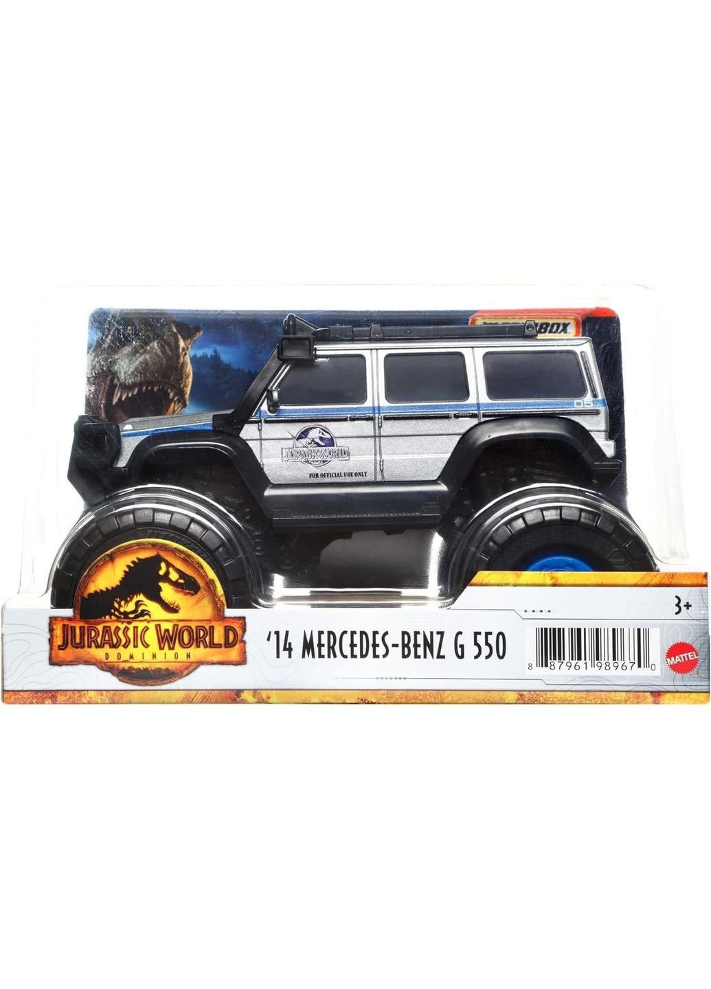Матчбокс Джип Мерседес Бенц G550 Оригинал Jurassic World Dominion '14 Mercedes-Benz G 550 Matchbox (365251310)