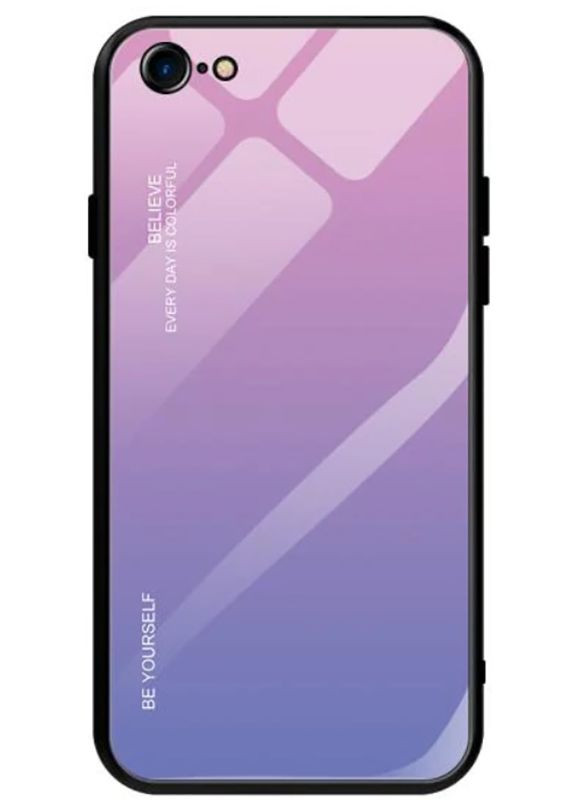 Чехол-накладка Gradient Glass Case Apple iPhone 6 Plus/6S Plus Lilac Toto (301781084)