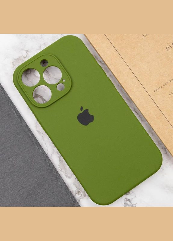 Чехол Silicone Case Full Camera Protective (AA) для Apple iPhone 15 Pro Max (6.7") Epik (338609290)