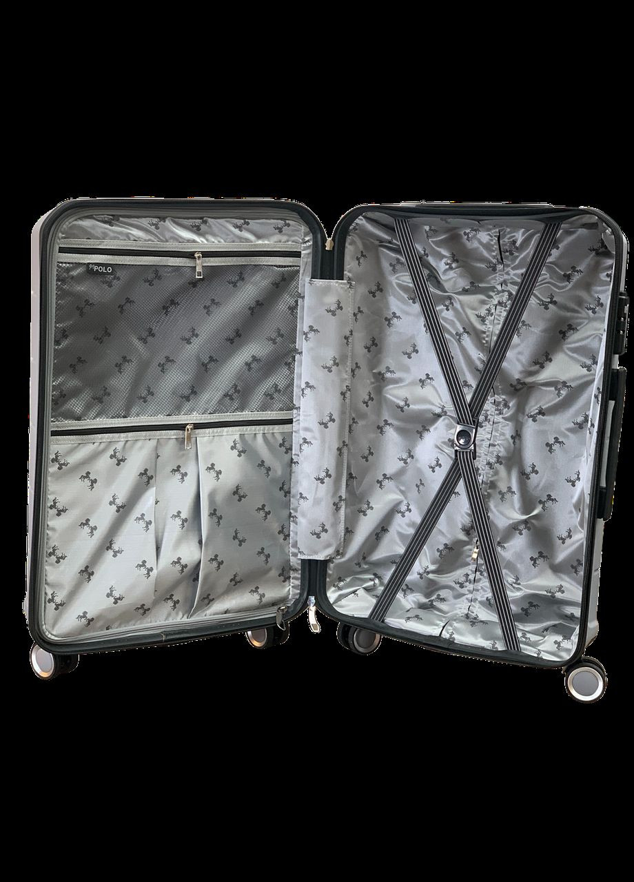 Чемодан Турция Маленький (S) Полипропилен Ручная кладь На 4-х Двойных Колесах 50л PP003-S MY Polo (335032843)