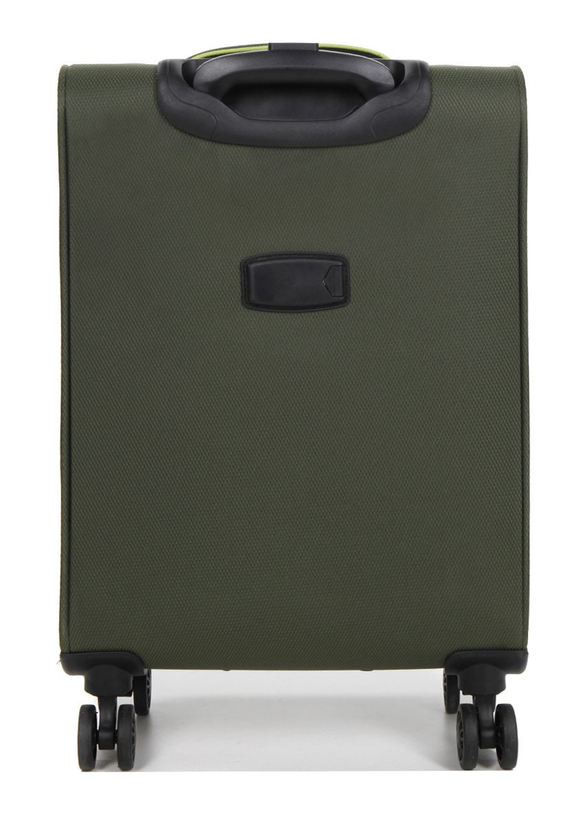 Чемодан маленький S тканевый 22204 58×36×22см 35+9см Хаки Snowball (297642922)