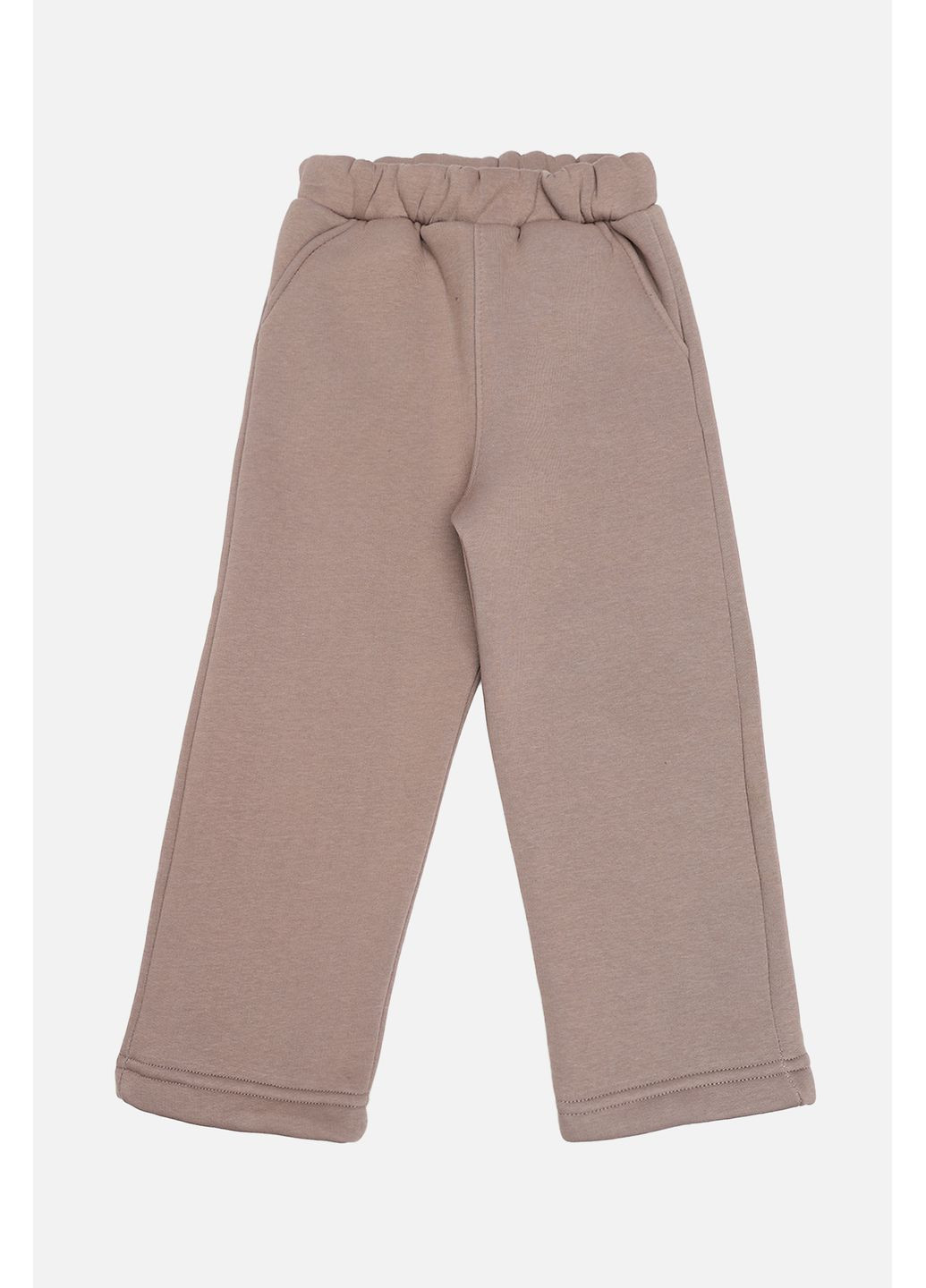 Штани спортивні для дівчинки колір капучино CB-00282350 Yuki (362184982)