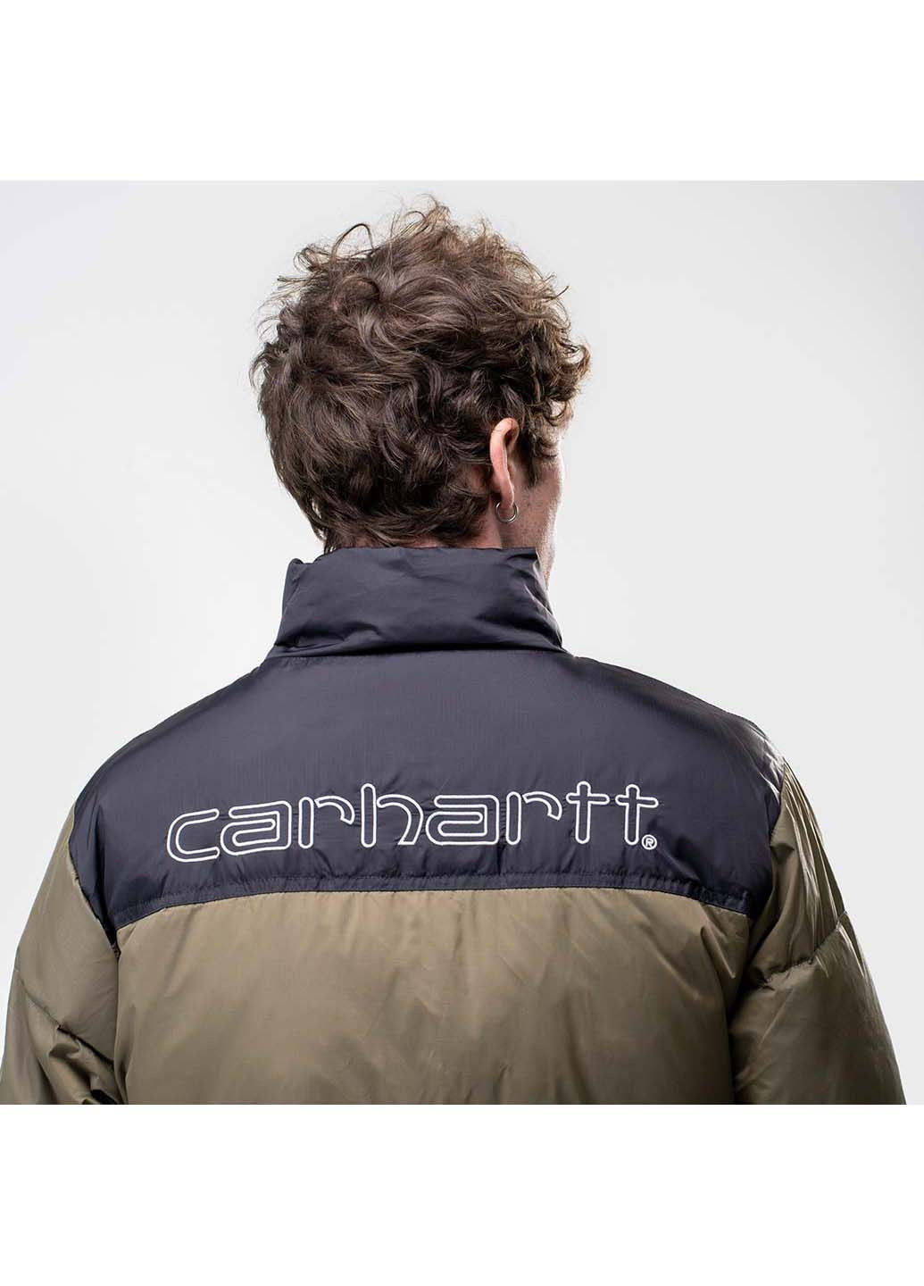 Оливкова демісезонна куртка Carhartt