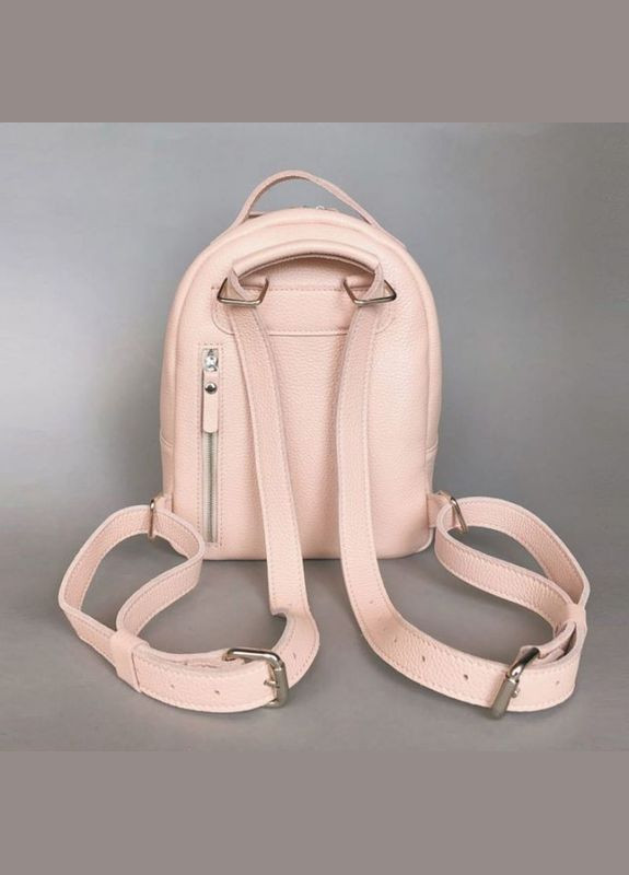 Рюкзак женский кожаный с ремнем через плечо Groove S пудровый The Wings (301871793)
