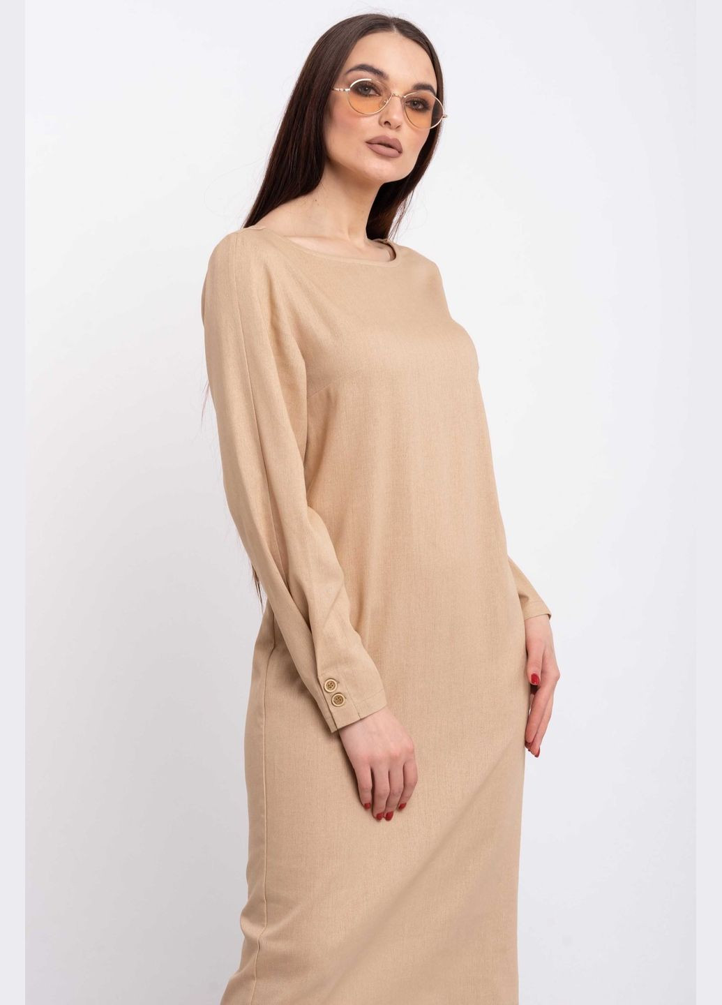 Бежева кежуал, святковий, ділова сукня ри мари леоніла пл 0220 RiMari