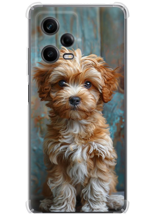 Силіконовий протиударний с посиленими кутами чохол 'Цуценя мальтипу' для Endorphone Xiaomi Redmi Note 12 Pro 5G (297867336)