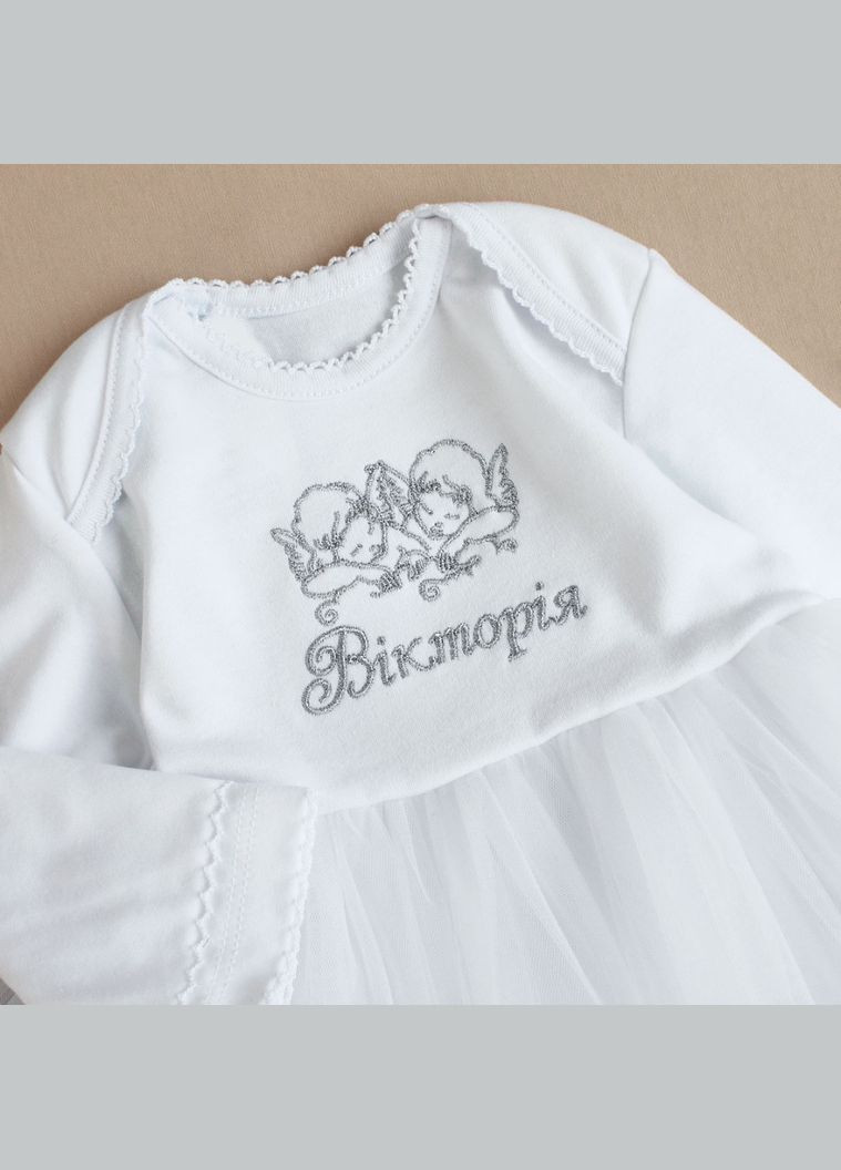 Именное платье для крещения девочки Ангелики Ladan (301026316)