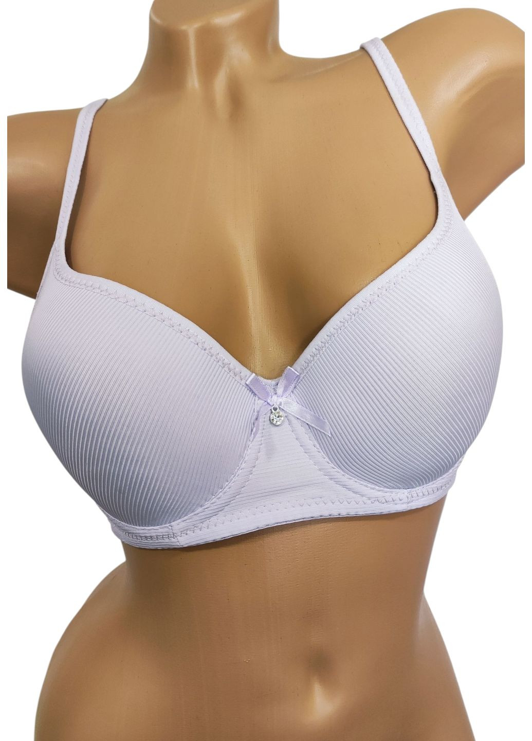 Бузковий корбей бюстгальтер Hana з кісточками