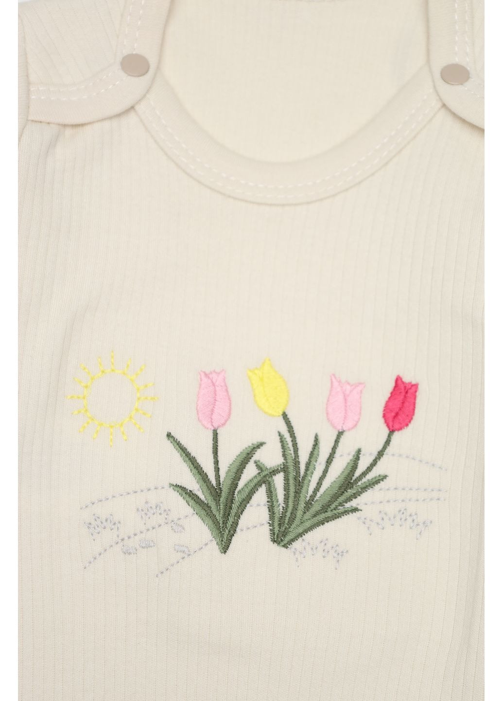 Бежевый демисезонный костюм ясли для девочки цвет бежевый цб-00287499 NAYINOM