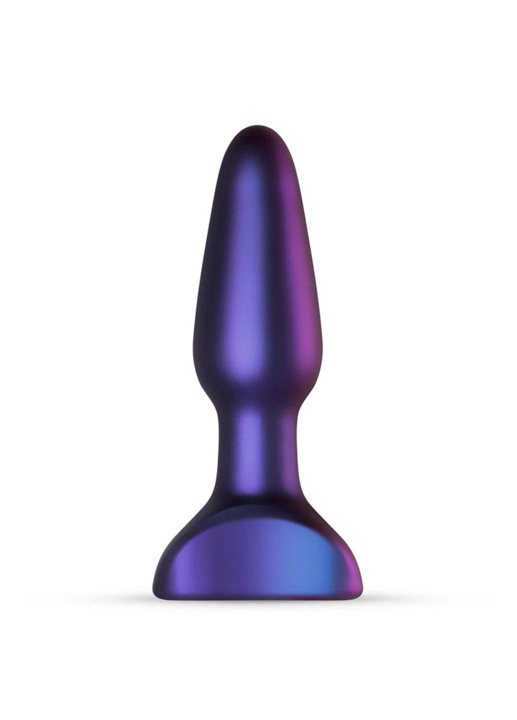 Анальна пробка, з вібрацією, фіолетова, 3,8 см Hueman (290851240)