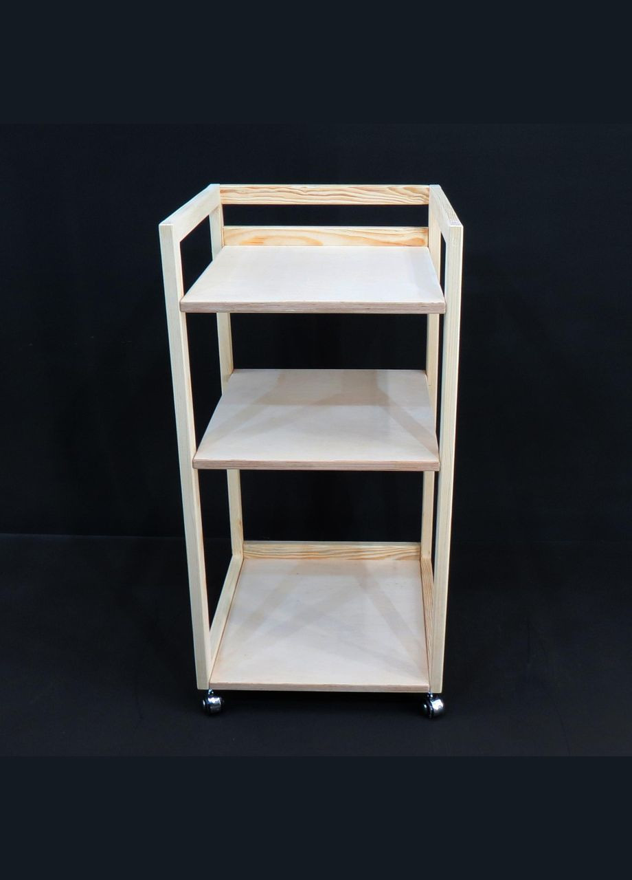 Тумба для принтера из дерева Фаяра 50х50 бланже (ТДП-50501001) No Brand (328413996)