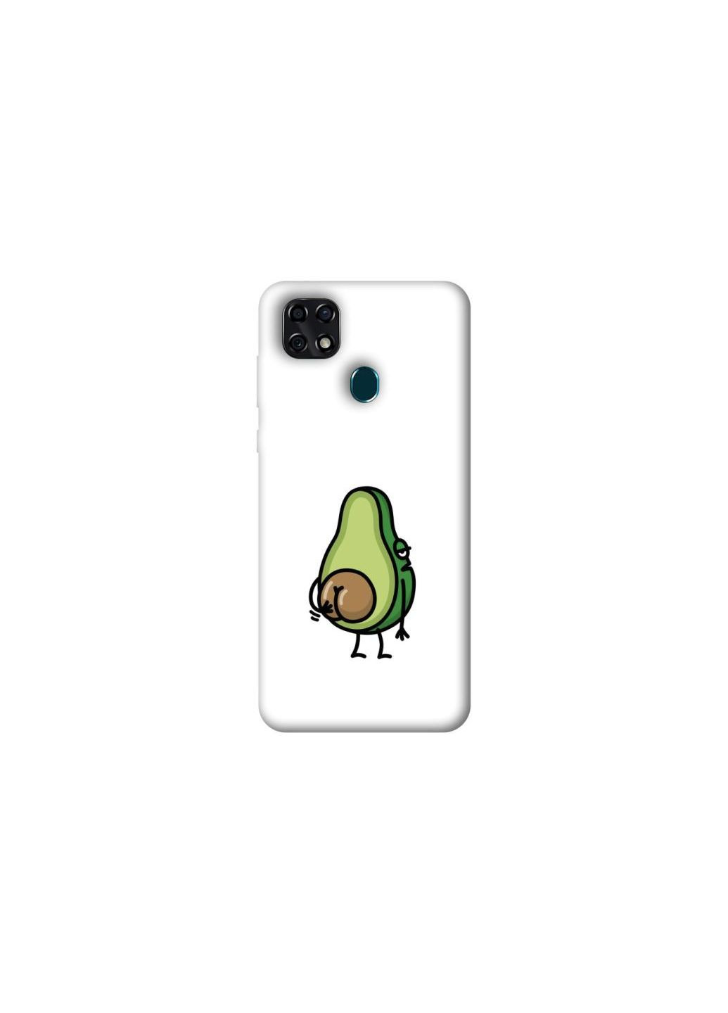 Чохол на ZTE Blade 20 Smart Авокадо із сюрпризом Frontalka (354186089)