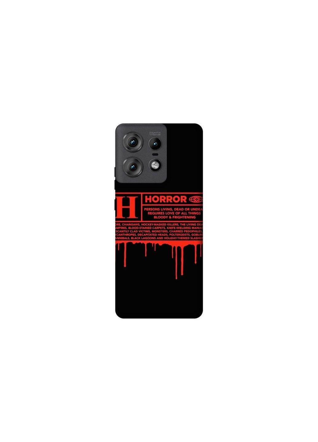 Чехол на Motorola Edge 50 Pro Horror Halloween Frontalka (363896285)