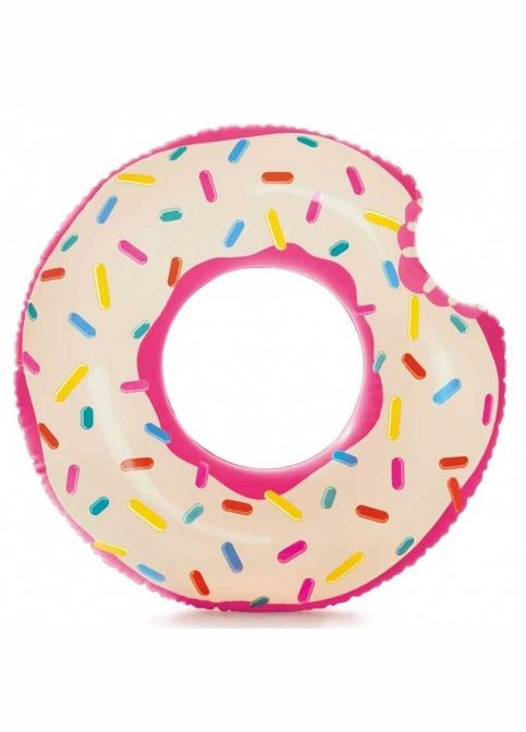 Круг надувной "Розовый пончик" (94 см) Intex (289978191)