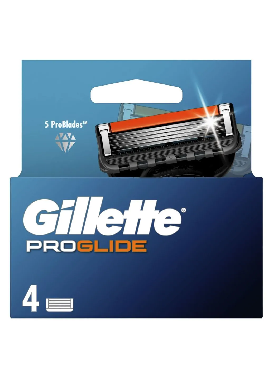 Леза Gillette Fusion ProGlide 4 шт (268143585)