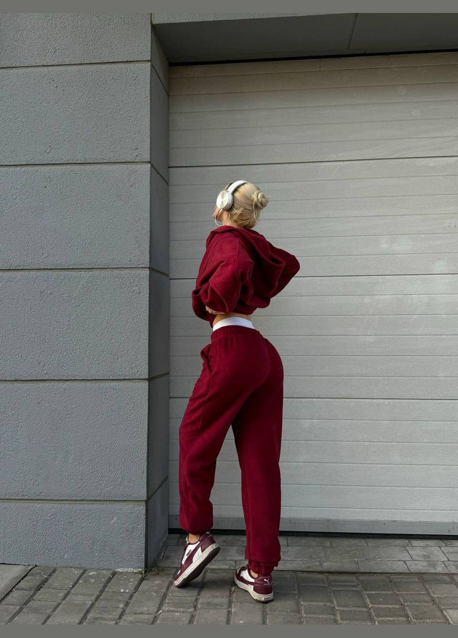 Теплый костюм двухсторонний турецкий флис No Brand Флісовий костюм (314765282)