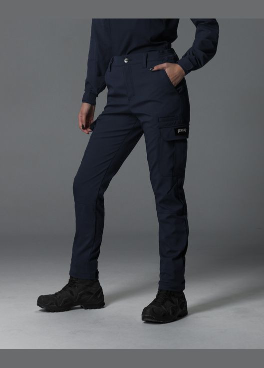 Жіночі брюки карго тактичні Basic синій BEZET (291437925)