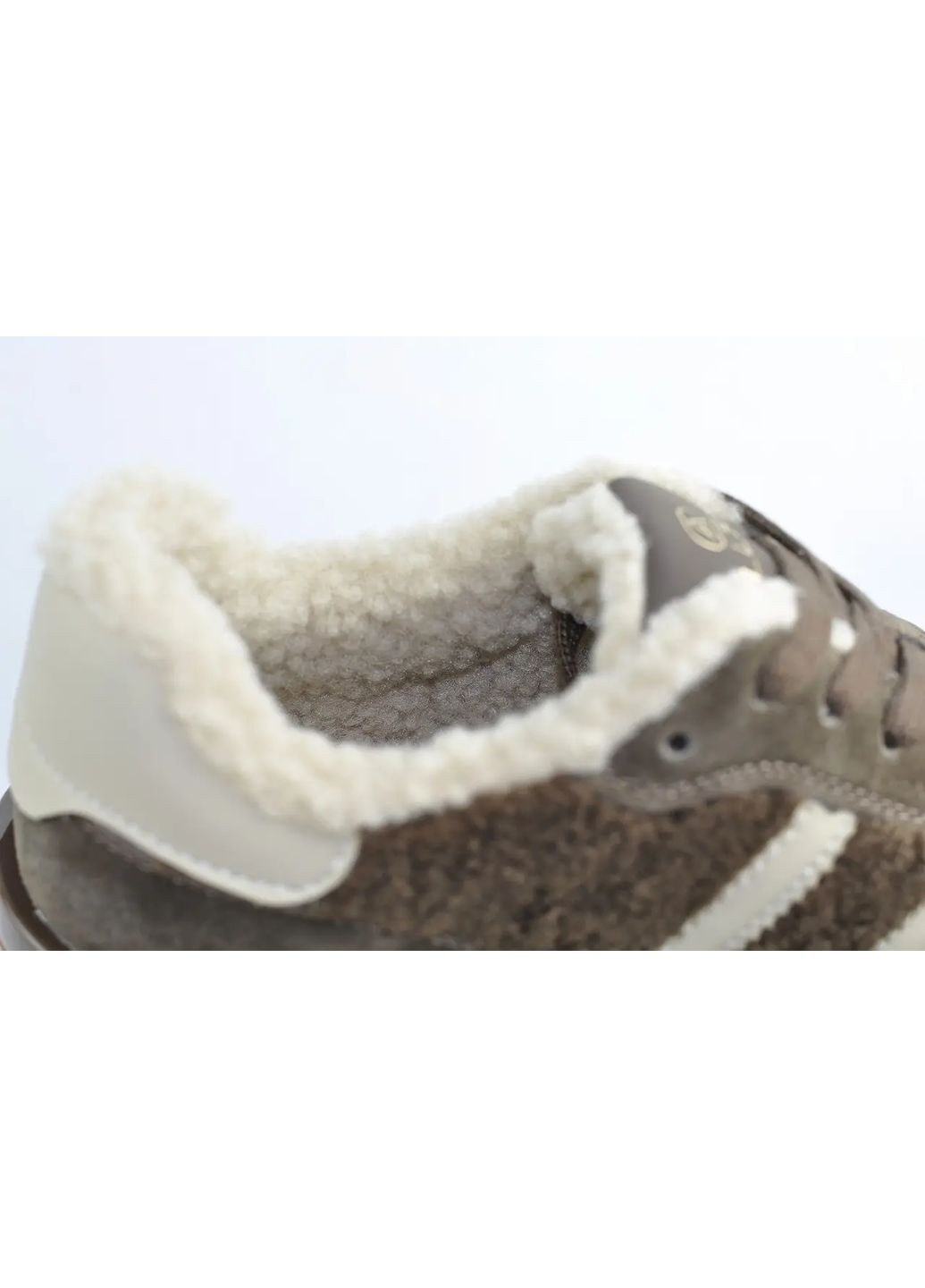 Зимние кроссовки ALLSY коричневые зима (360392626)